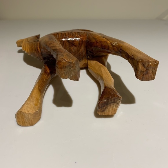 Hand carved wooden North African Camel - Picture 6 of 6